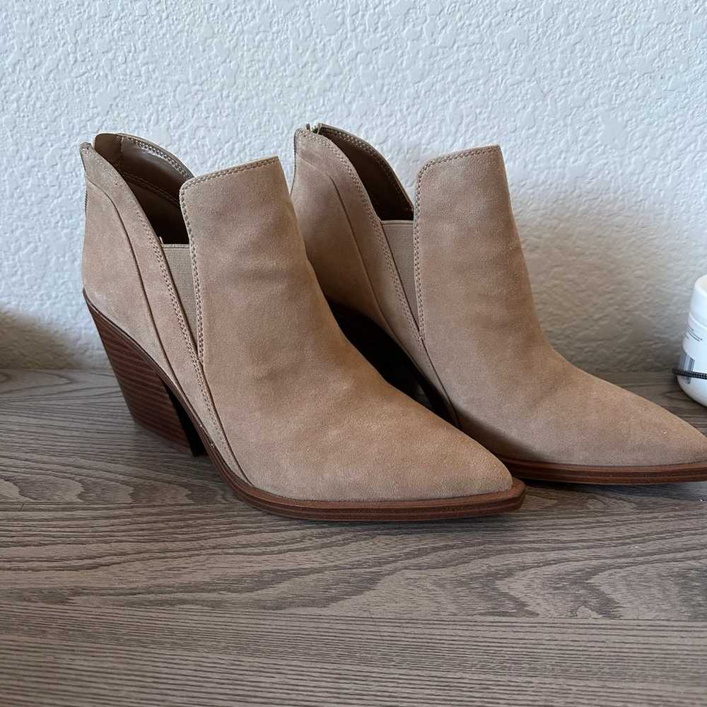 Vince camuto suede booties - image 1