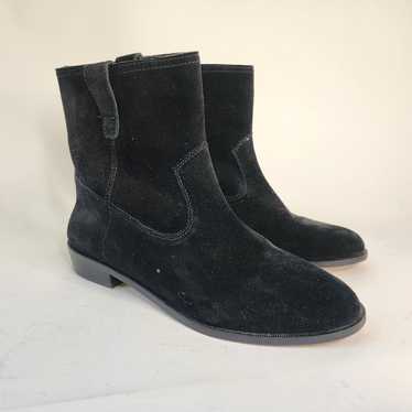 Rebecca Minkoff Chasidy Black Suede Chelsea Boot 7