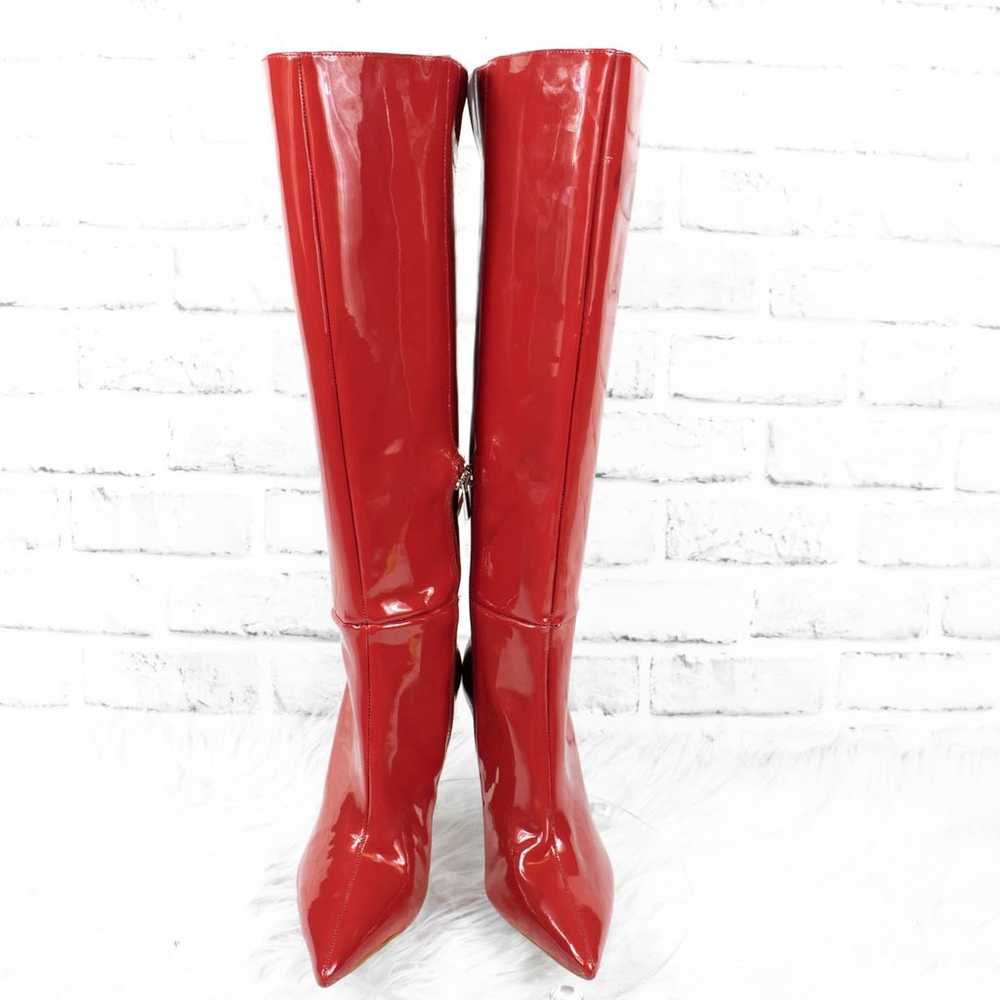 Vince Camuto Red Faux Patent Leather Stiletto Hig… - image 2