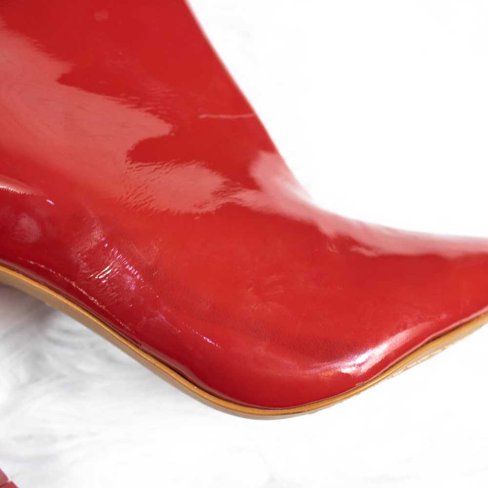 Vince Camuto Red Faux Patent Leather Stiletto Hig… - image 9