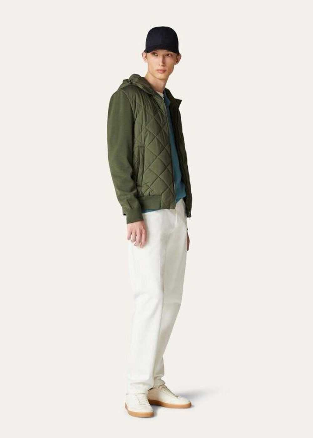 Loro Piana o1srvl11e1224 Ampay Bomber Jacket in G… - image 3