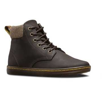 Dr. Martens Maelly Herringbone Padded Collar Brown