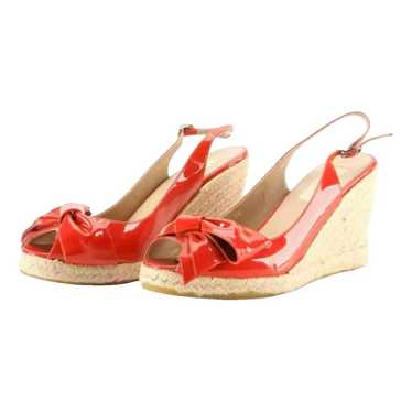 Valentino Garavani Patent leather espadrilles