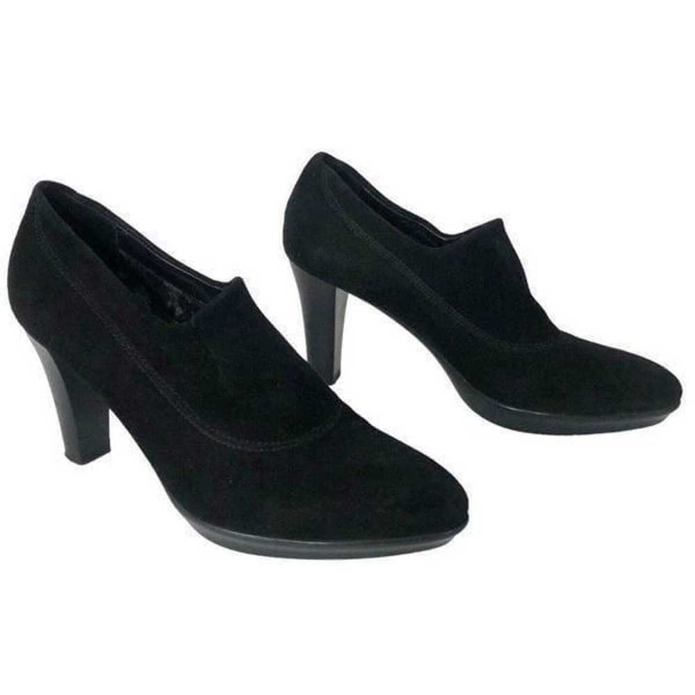 AQUATALIA BY MARVIN K. 6 Black Suede Rosetta Stre… - image 11