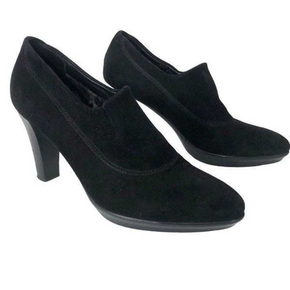 AQUATALIA BY MARVIN K. 6 Black Suede Rosetta Stre… - image 2