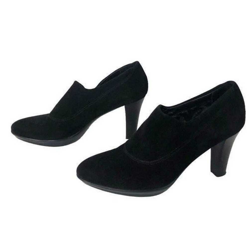 AQUATALIA BY MARVIN K. 6 Black Suede Rosetta Stre… - image 6