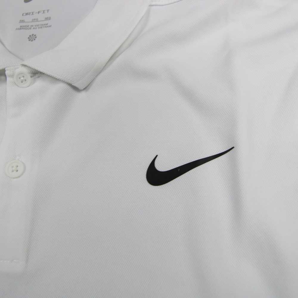 Nike Dri-Fit Polo Men's White Used - image 3