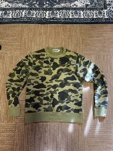 Bape 1st Camo Crewneck