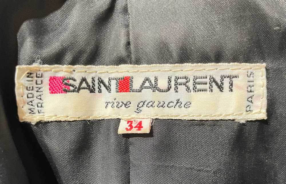 YSL Rive Gauche 80s Iconic Tuxedo Double-Breasted… - image 4