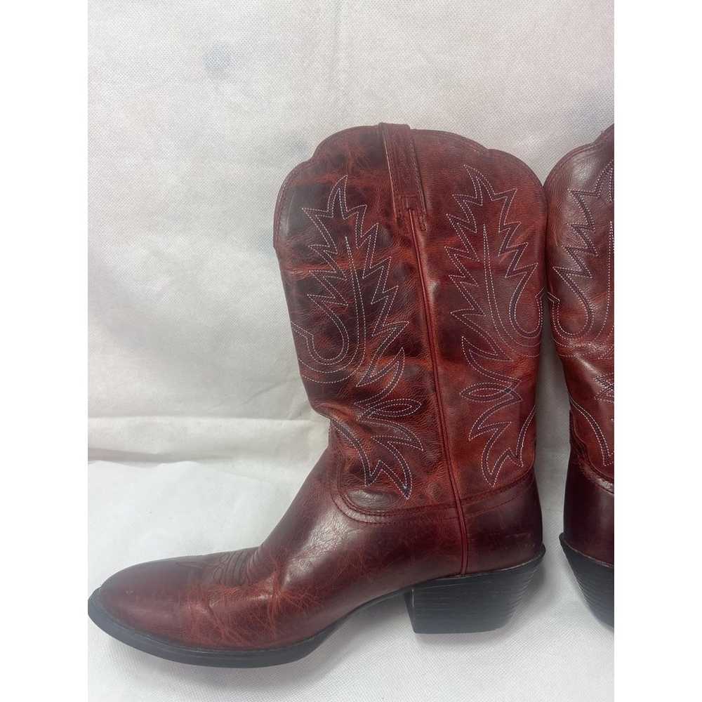 Ariat Heritage Cowgirl Boots Women’s 8.5B Distres… - image 2