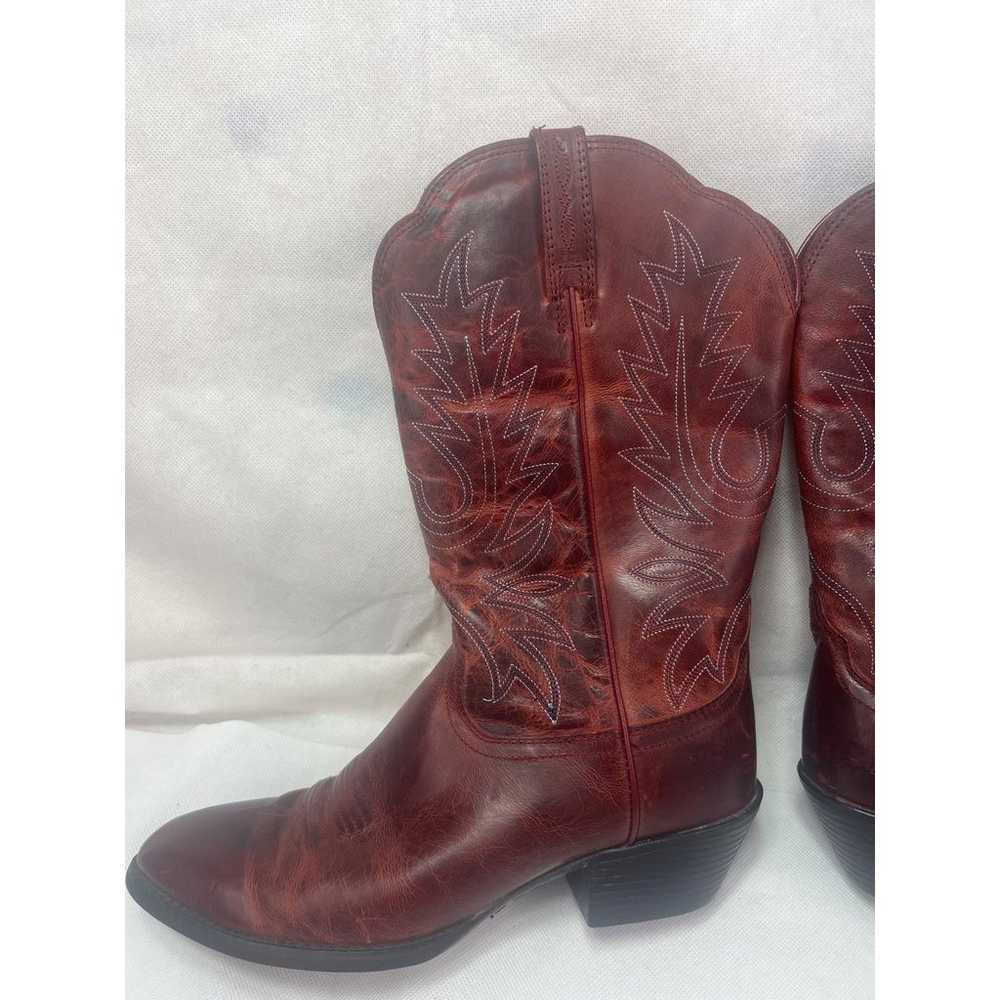 Ariat Heritage Cowgirl Boots Women’s 8.5B Distres… - image 4