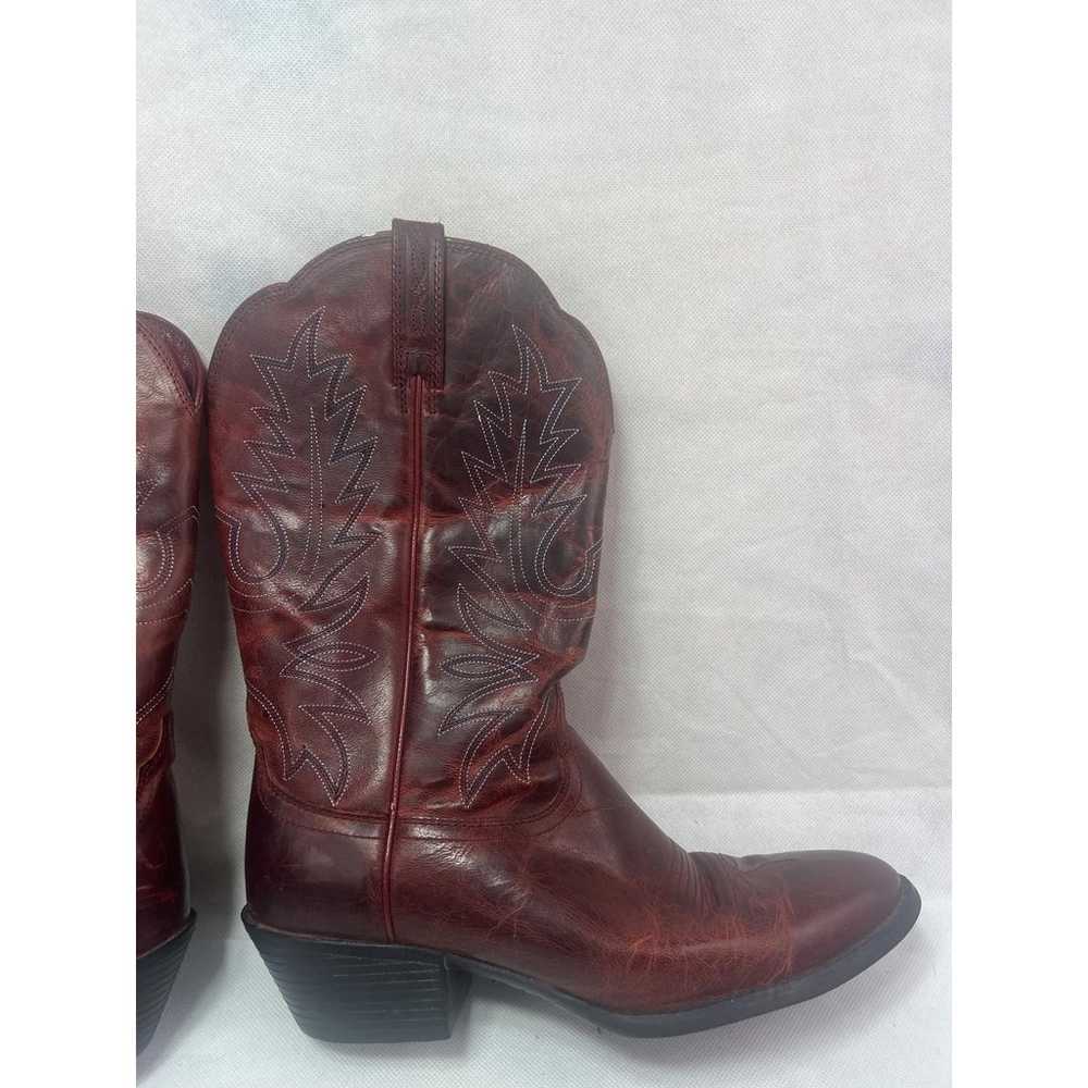 Ariat Heritage Cowgirl Boots Women’s 8.5B Distres… - image 5