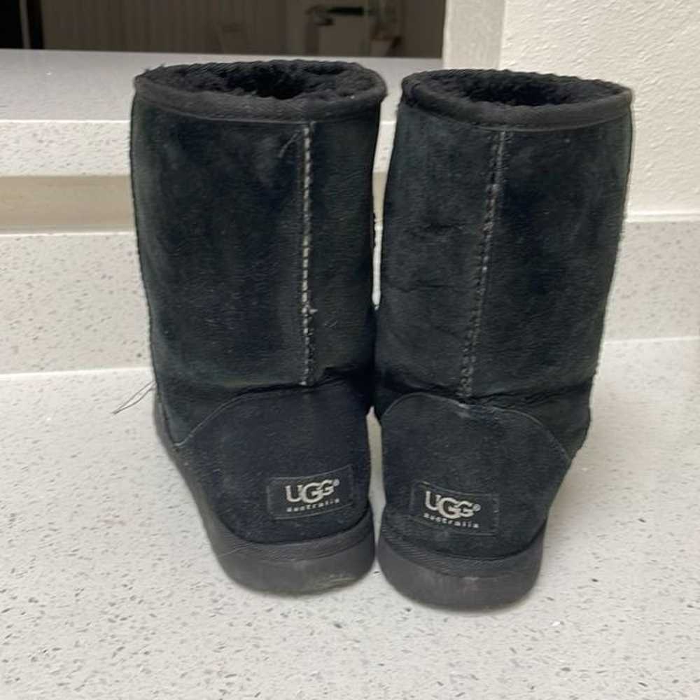 UGG Womens Classic Short II Boot | black | size 9 - image 5