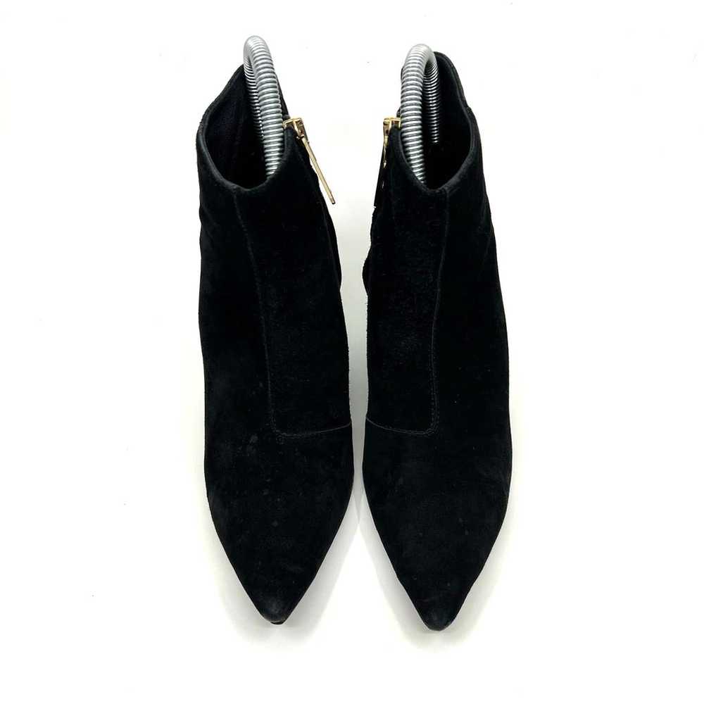 Burberry Black Suede Pointed Toe Stiletto Ankle B… - image 5