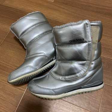 adidas Silver Snow Boots Neo Gal Y2K Cyber 00s - image 1