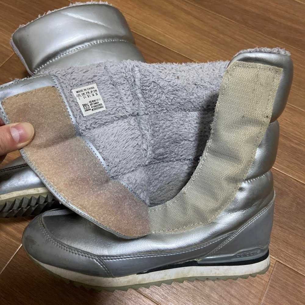 adidas Silver Snow Boots Neo Gal Y2K Cyber 00s - image 2