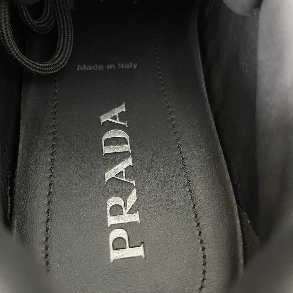 Prada Leather low trainers - image 7