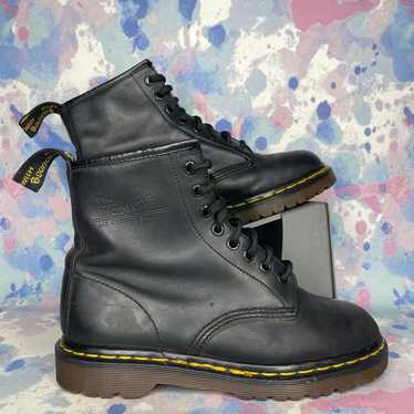 Dr. Martens 1460 Black Leather Boots Womens size … - image 1