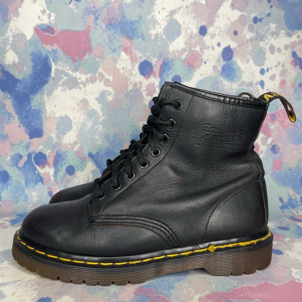 Dr. Martens 1460 Black Leather Boots Womens size … - image 3