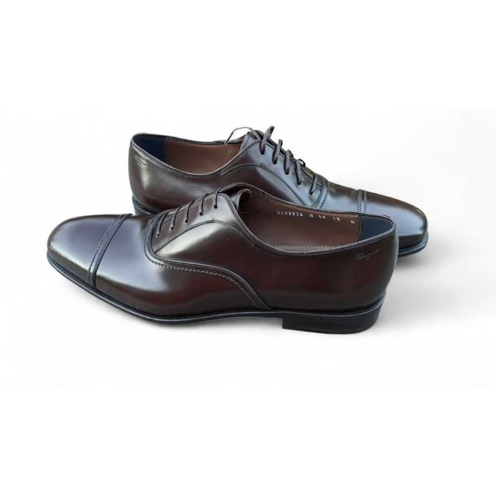 Salvatore Ferragamo Leather lace ups - image 2