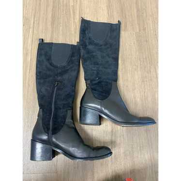 Luc Berjen Black Knee Boots Size 39