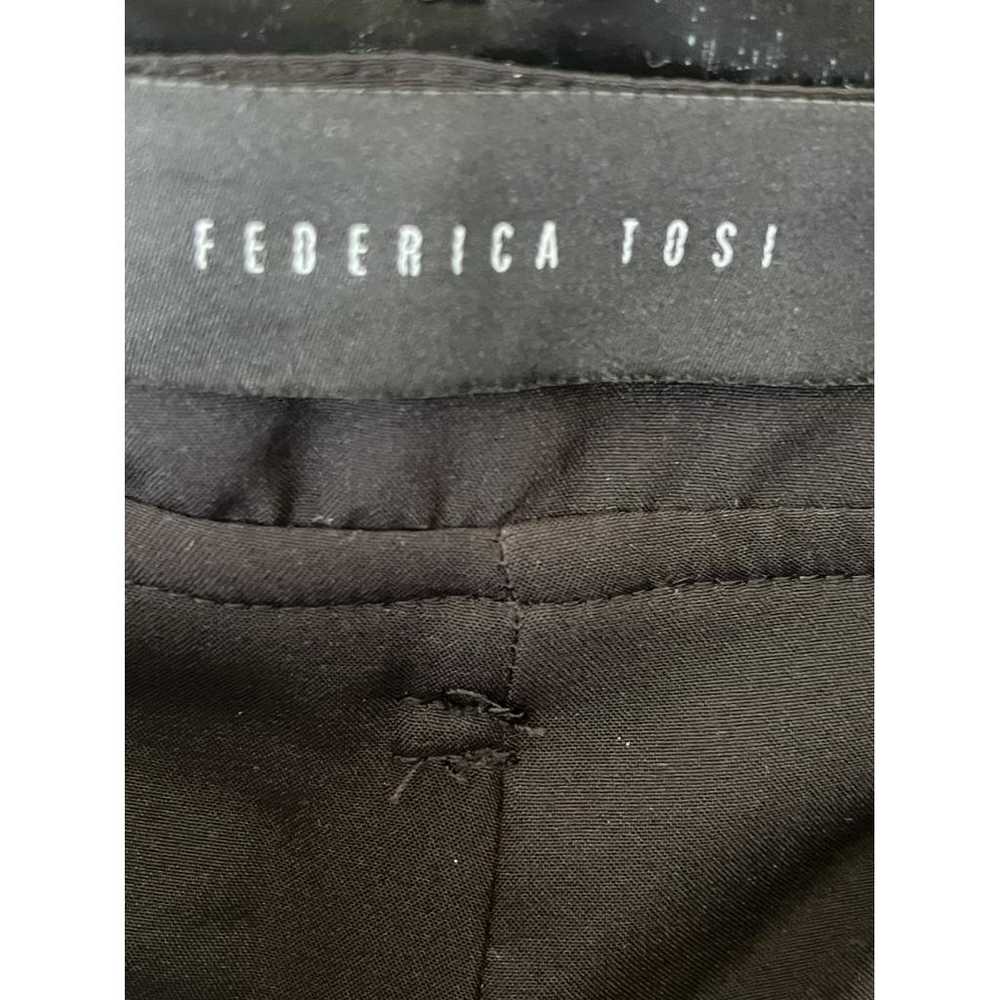 Federica Tosi Vinyl large pants - image 2