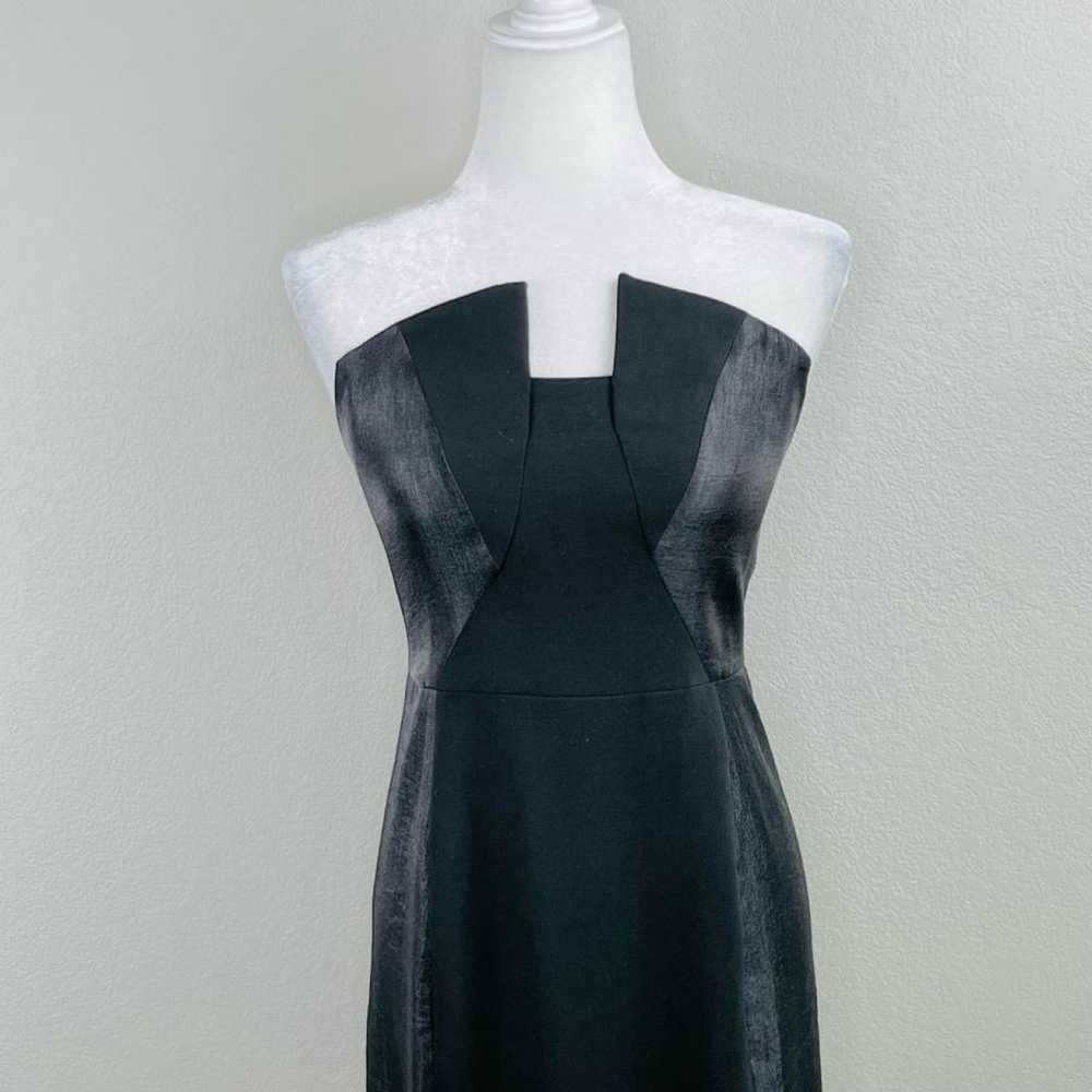 Black Halo Mid-length dress - image 3