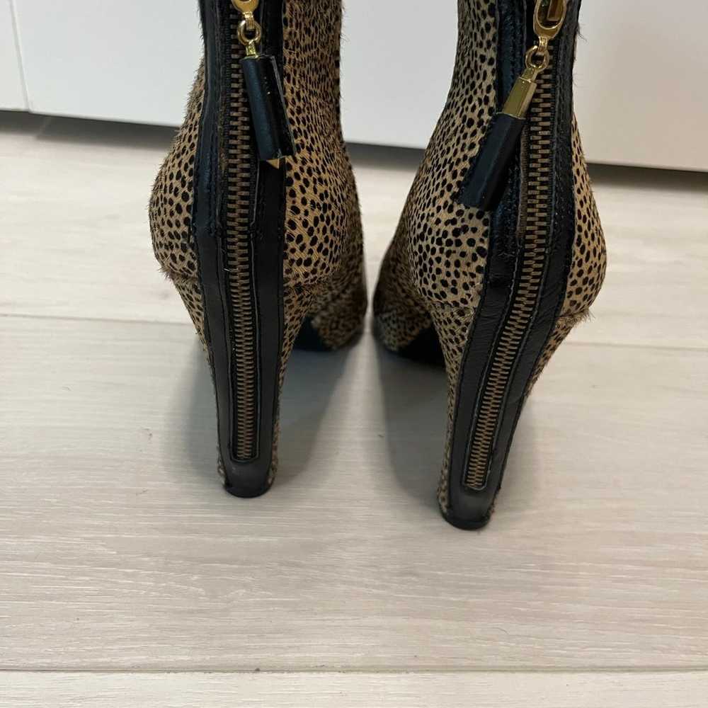 New Leopard Calf Hair Boots - image 6