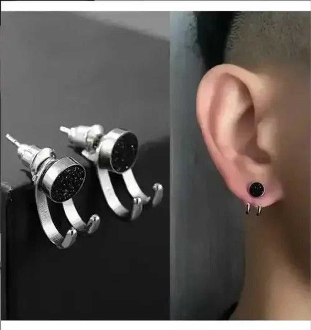 Jewelry × Streetwear × Vintage Hook Paw Stud Earr… - image 2