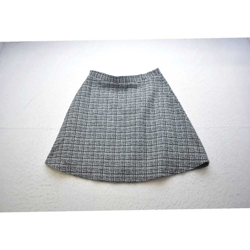 Banana Republic Sparkling Lined Plaid Pattern Wom… - image 2