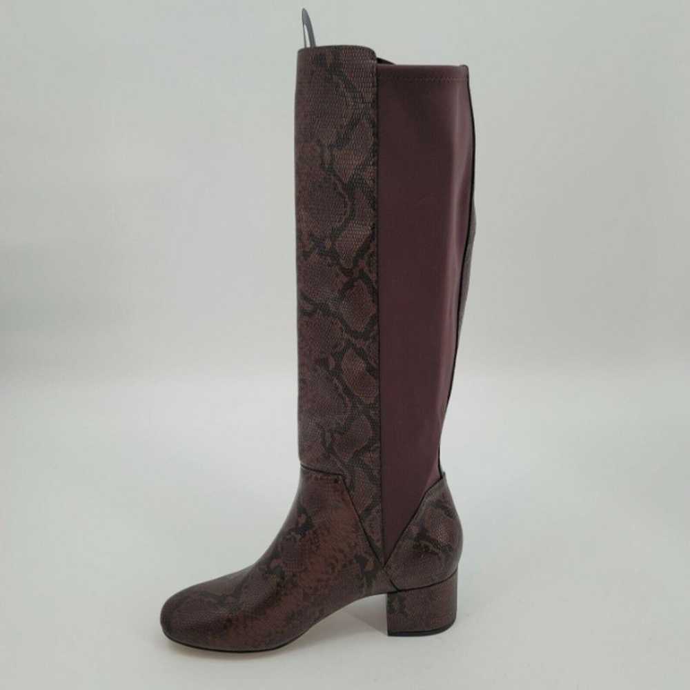 Donald Pliner Cayden Snake Print Knee High Leathe… - image 2