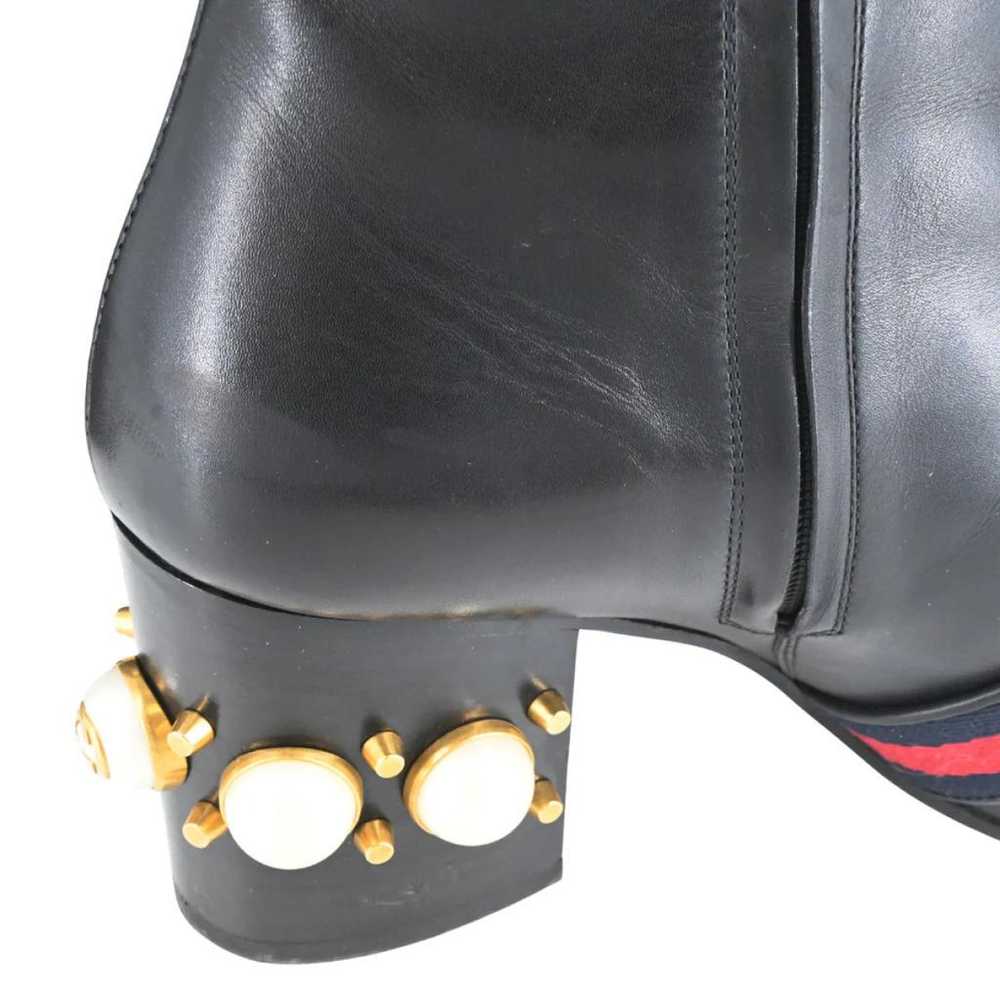 Gucci Leather ankle boots - image 10