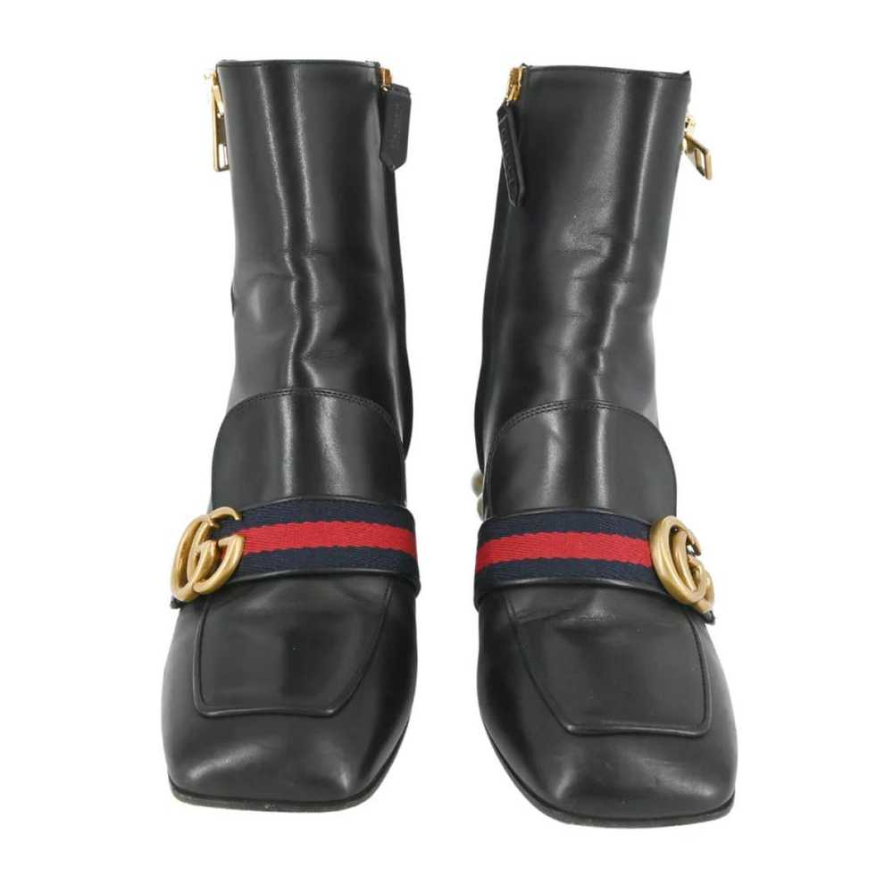 Gucci Leather ankle boots - image 4