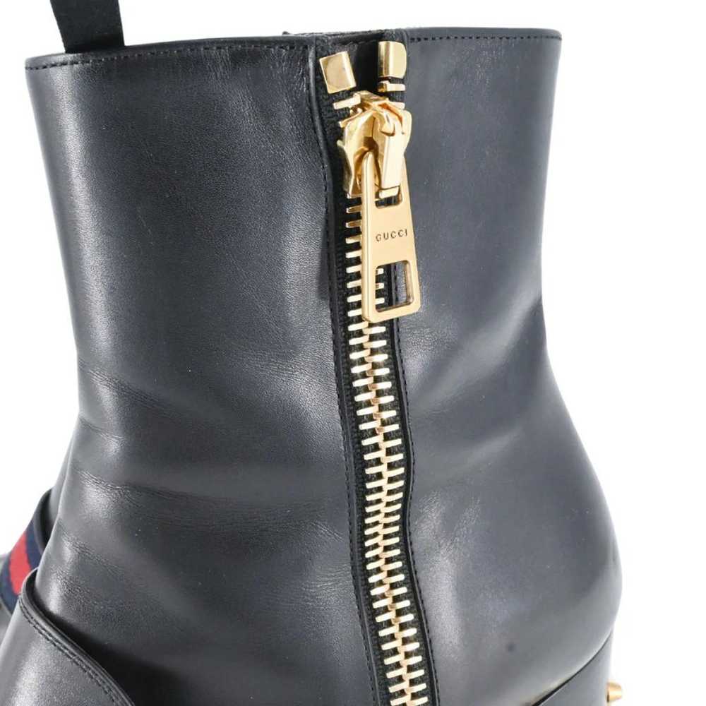 Gucci Leather ankle boots - image 7