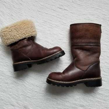 Blondo Genuine Sheepskin Shearling Mouton Wear Bo… - image 1