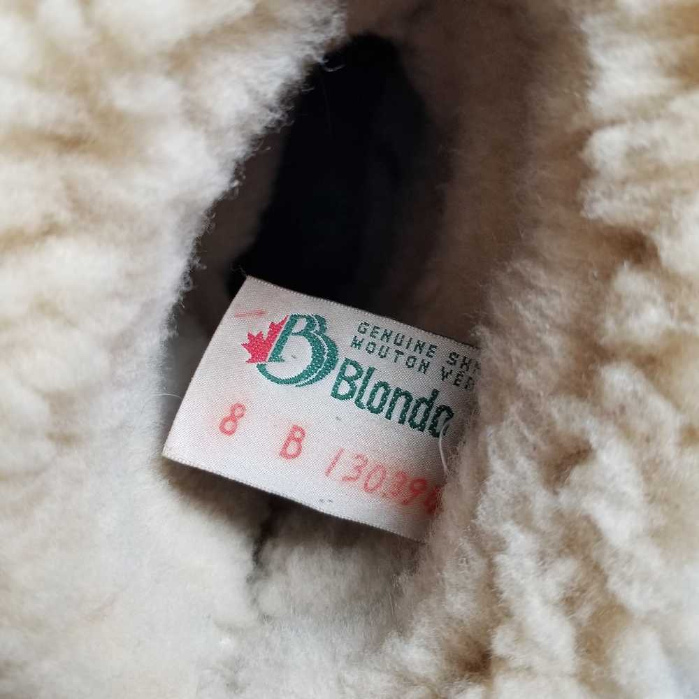 Blondo Genuine Sheepskin Shearling Mouton Wear Bo… - image 5