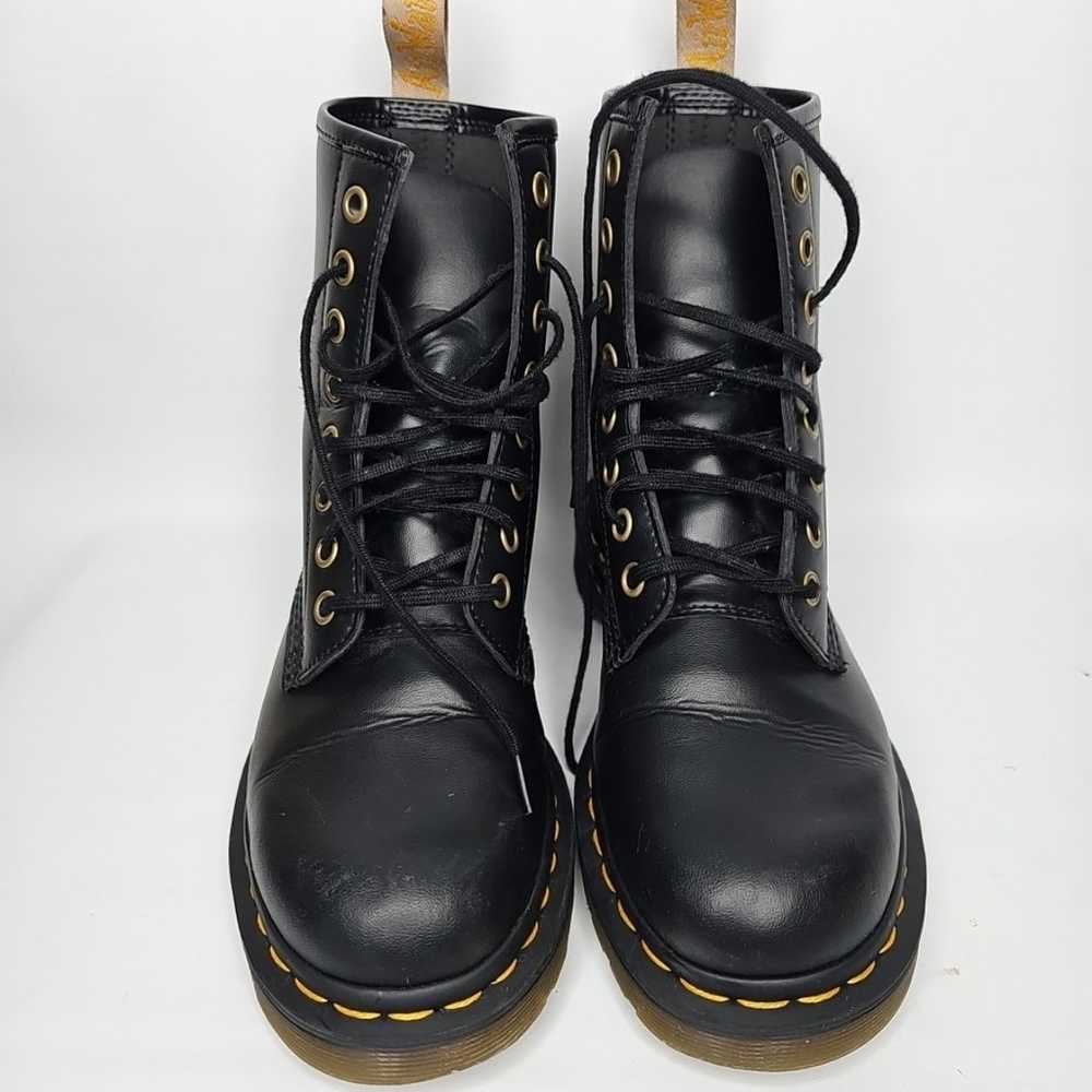 Dr Martens boots Women's black leather size 5 - image 1