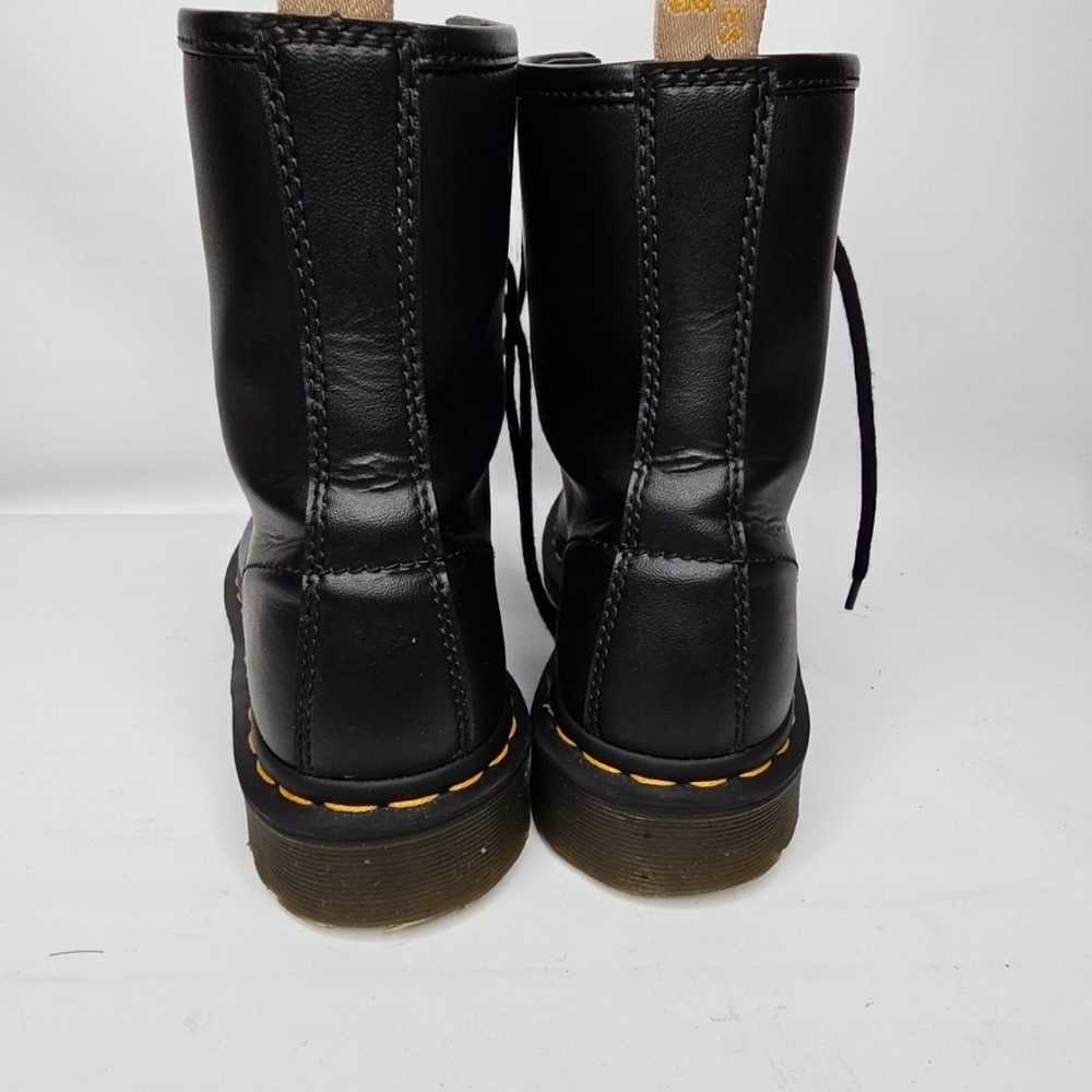 Dr Martens boots Women's black leather size 5 - image 7