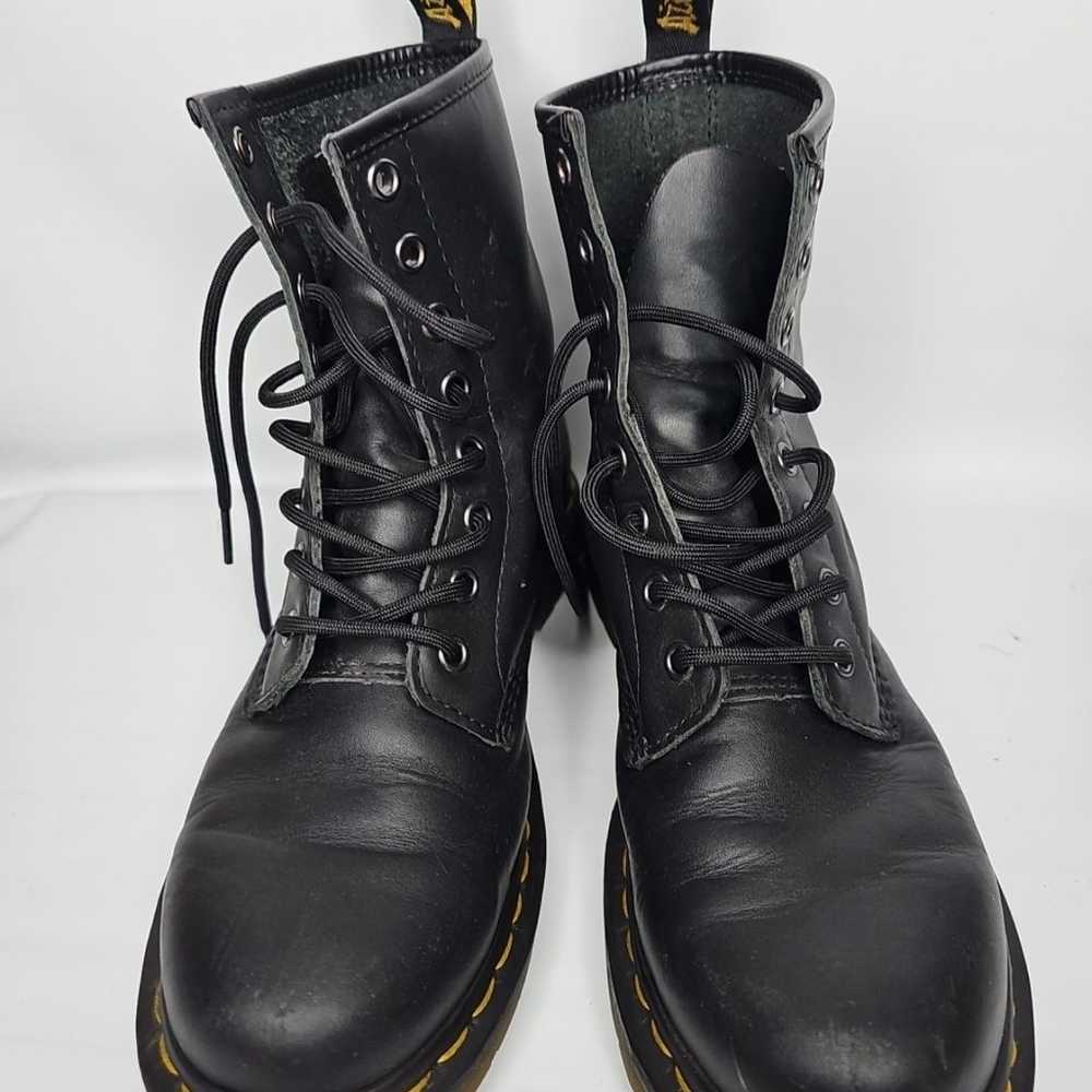 Dr Martens boots Women's black leather size 5 - image 8