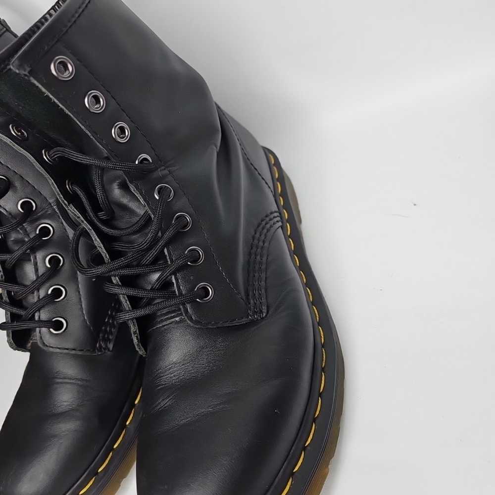 Dr Martens boots Women's black leather size 5 - image 9