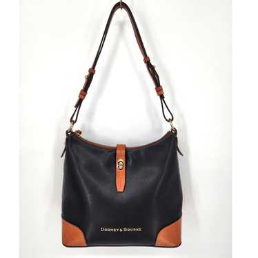 Dooney & Bourke Dooney & Bourke Black Leather Cla… - image 1