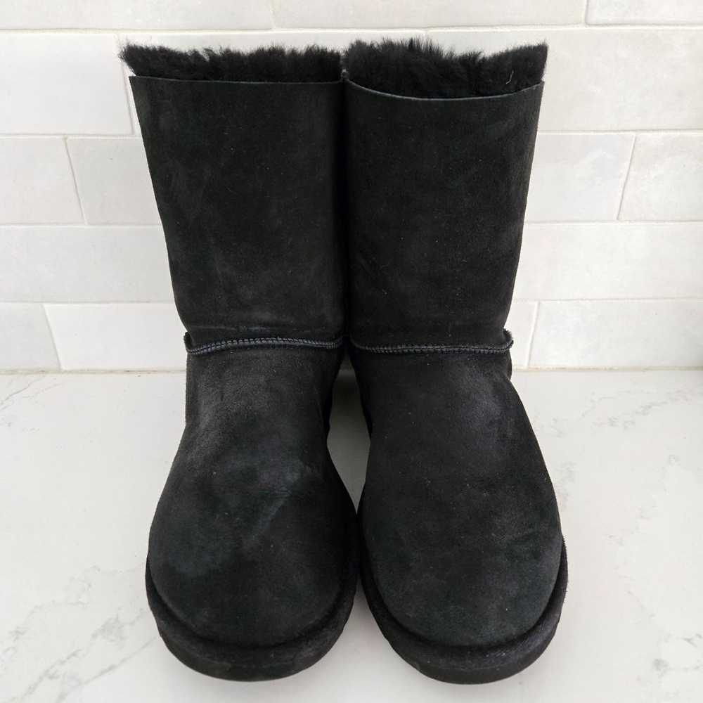 Ugg Bailey Bow II Black Suede Mid-Calf Winter Boo… - image 5