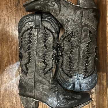 Corral distressed boots