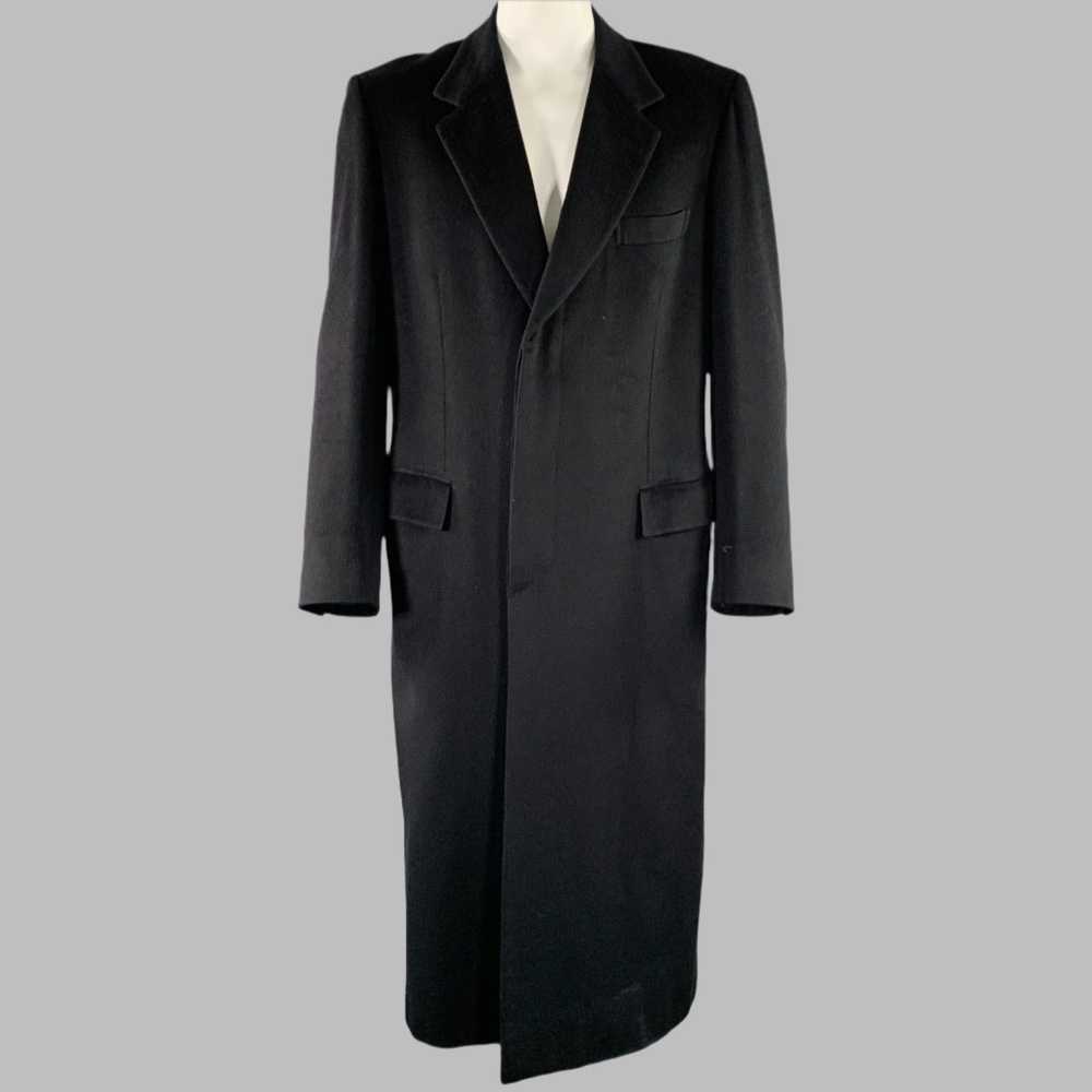 Brioni BRIONI Size 44 Black Cashmere Single Breas… - image 1