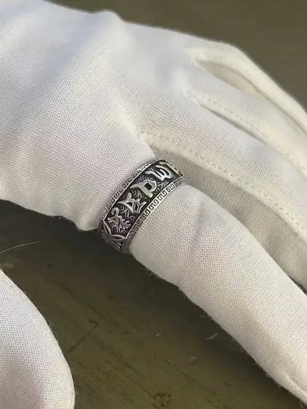 Custom × Jewelry × Streetwear Punk encrypted ring - image 2