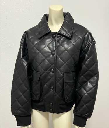 Rebecca Minkoff NWT Vegan Quilted Leather Bomber