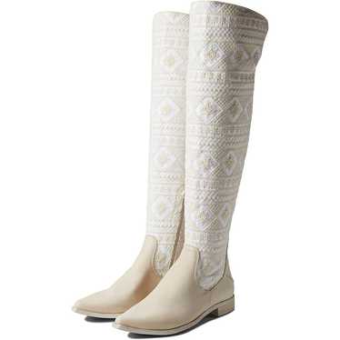 Free People Bren Textile Slouch Boot Knee High La… - image 1