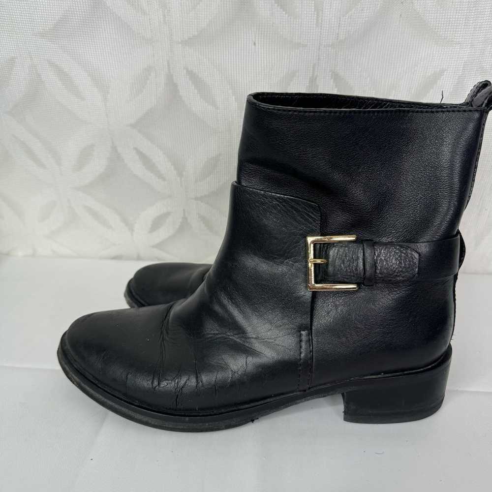 TORY BURCH Riley Mid Buckle Tumbled Leather Black… - image 6