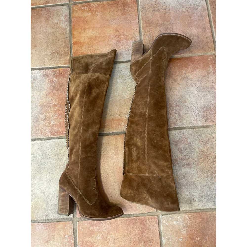 Dolce Vita CLIFF over the knee suede boots size 8… - image 2