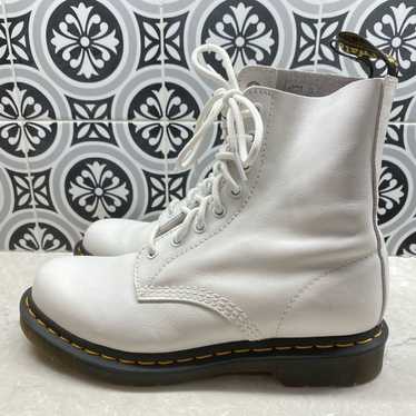 Dr. Martens 1460 Pascal 8-Eye Boot White Size Wom… - image 1